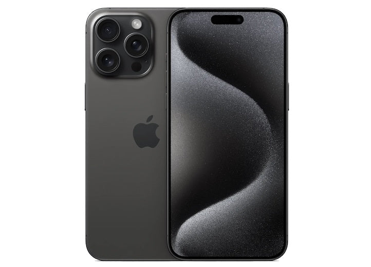 Apple Refurbished iPhone 15 Pro Max Black titanium