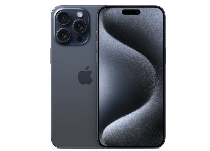 Apple Refurbished iPhone 15 Pro Max Blue titanium