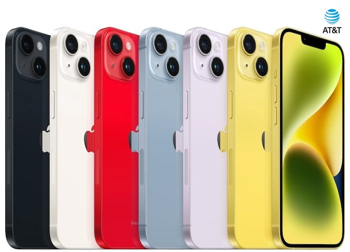 Apple Refurbished iPhone 14 AT&T All colours