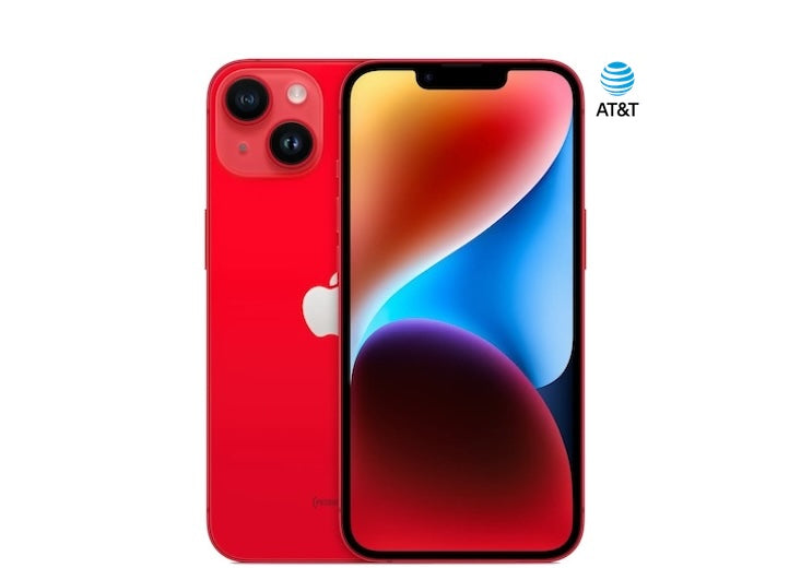 Apple Refurbished iPhone 14 AT&T Red