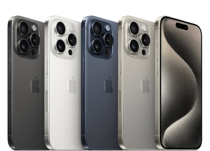 iPhone 15 Pro all colours